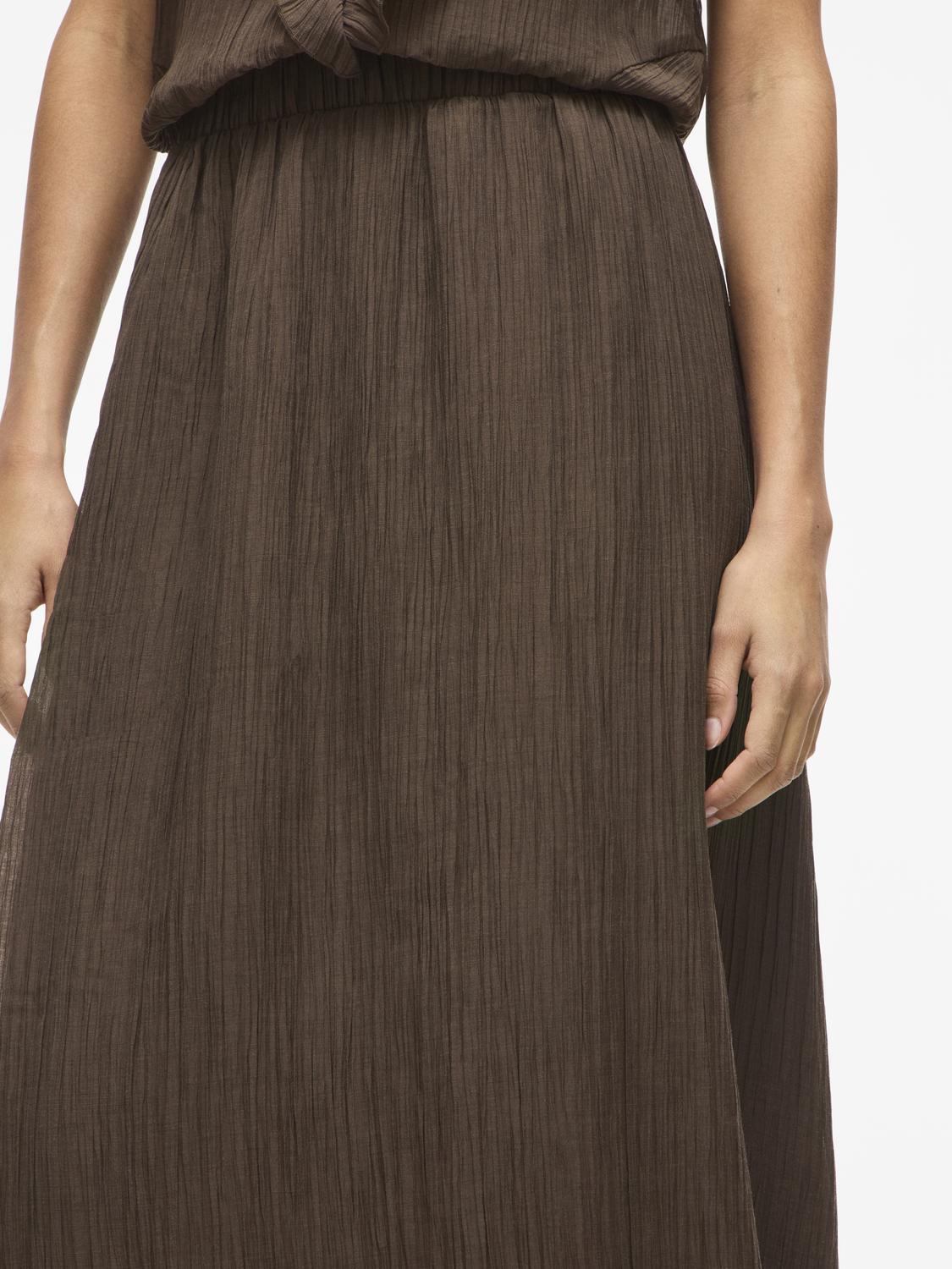 VIDANIRA Midi Skirt - Slate Black - VERO MODA & VILA Bergvik